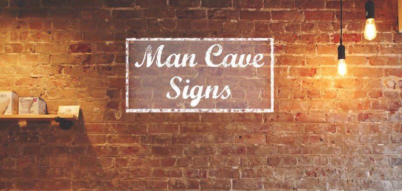 Mancave Signs Banner