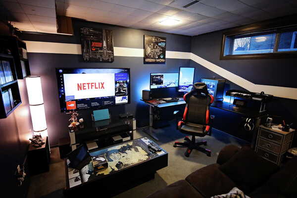 Battlestation Man Cave